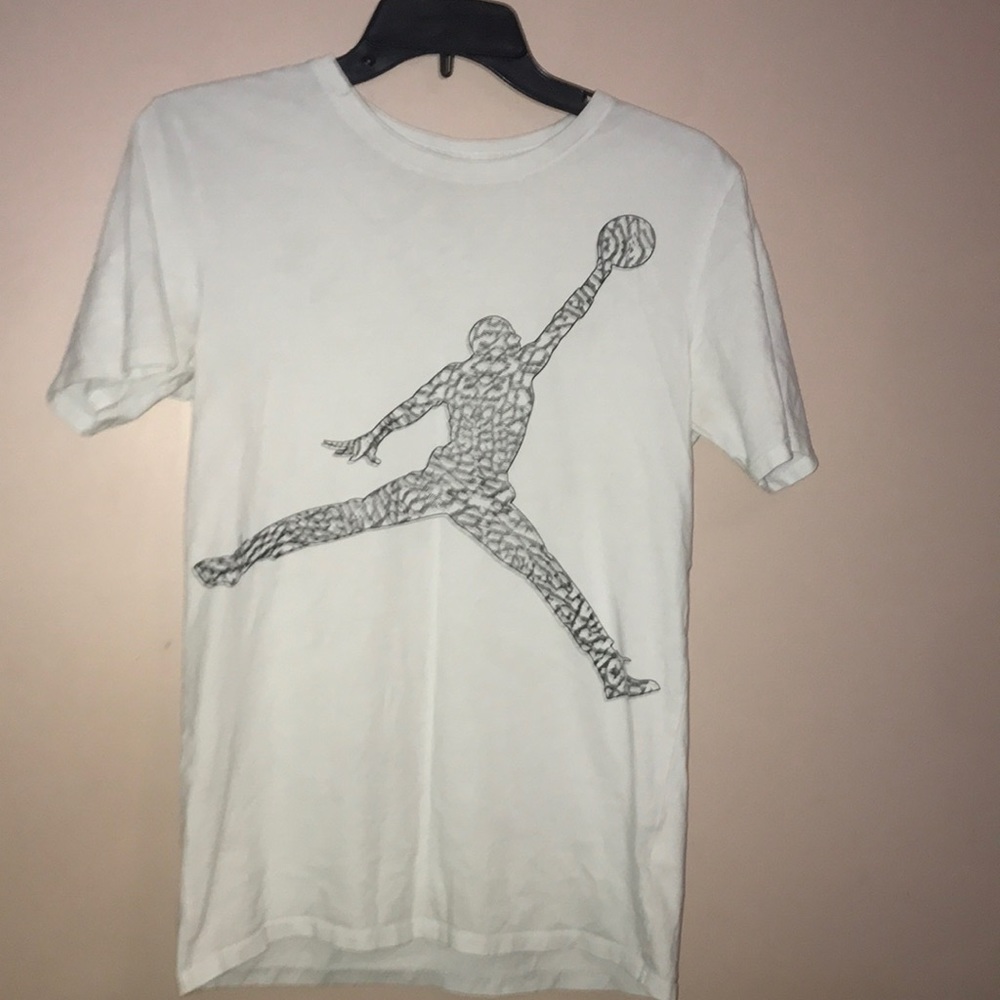Jordan White Graphic Tee